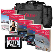 Load image into Gallery viewer, Gleim Instrument Pilot Kit with Test Pep Software
