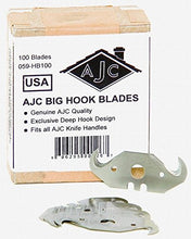 Load image into Gallery viewer, AJC Big HookTM Blades - Bulk Pack of 100
