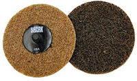 Shark Shark 13019 3-Inch Quick Change Surface Conditioning Discs, Brown, Pack-25, Grit-Coarse
