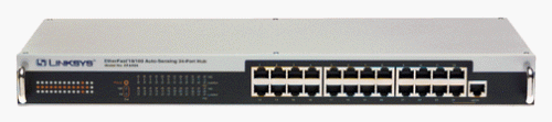 Cisco-Linksys EFAH24 EtherFast 10/100 Auto-Sensing 24-Port Hub