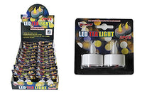 Diamond Visions Max Force 08-1298 Flameless LED Tea Light Multipack (6 Lights)