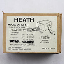 Load image into Gallery viewer, Heath Commercial LC-400-SR Snap Mounted Slave Relay LC-400-MC Indoor Occupancy Sensor
