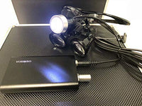 YOHOSO 3.5X 420mm Working Distance Surgical Binocular Loupes Optical Glass LED Headlight Aluminum Box Black
