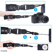 Load image into Gallery viewer, Wrist Straps for DSLR and Compact Cameras - 3 Pack - Extra Strong and Durable - Comfortable Neoprene Bracelet - Adjustable Fit - Quick Release Clip - Extra Tethers and Cleaning Cloth Included

