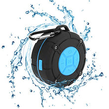 Load image into Gallery viewer, TOPROAD Portable Shower Speaker, IPX7 Waterproof Wireless Outdoor Speaker with HD Sound, 2 Suction Cups, Built-in Mic, Hands-Free Speakerphone for Bathroom, Pool, Beach, Hiking, Bicycle
