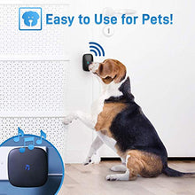 Load image into Gallery viewer, Dog Bell for Potty Training - Touch Activated Wireless Dog Door Bell for Puppy Training - Waterproof Pet Training Bell w/Over 1000-Feet Range, 50 Door Chimes, 2 Plugin Receivers
