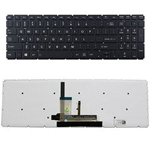 Load image into Gallery viewer, New US Black Backlit English Laptop Keyboard (Without Frame) Replacement for Toshiba Satellite P50-C P50D-C P50t-C P55-C P55t-C P55T-C5114 Series Light Backlight
