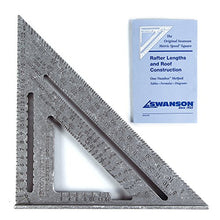 Load image into Gallery viewer, Swanson NA202 Metric Speed Square Layout Tool (Aluminum)
