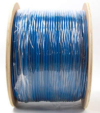 Load image into Gallery viewer, Cat6a Plenum 1000ft | Cat6a 1000ft | Blue | 650Mhz Plenum Rated Bulk Cable 650MHz, 23AWG, UTP, 4 Pair, Solid Bare Copper, 1000ft/Wooden Spool
