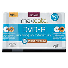 Load image into Gallery viewer, MAX638022 - DVD-R Recordable Discs
