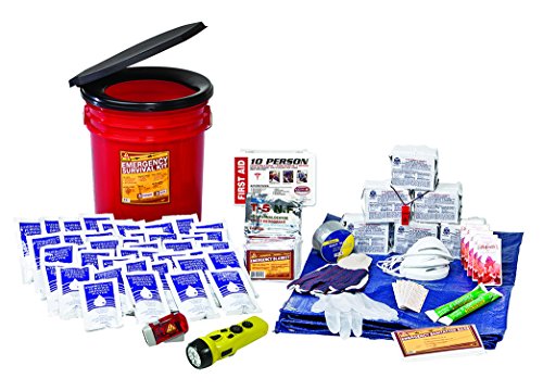 More Prepared 5 Person Office Survival Kit with Seat
