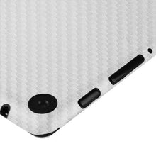 Load image into Gallery viewer, Skinomi Silver Carbon Fiber Full Body Skin Compatible with Google Nexus 7 (2013, 2nd Gen, WiFi Version)(Full Coverage) TechSkin with Anti-Bubble Clear Film Screen Protector
