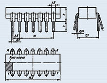 Load image into Gallery viewer, S.U.R. &amp; R Tools K555LL1 Analogue SN74LS32, SN74LS32N IC/Microchip USSR 30 pcs
