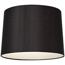 Load image into Gallery viewer, Black Hardback Drum Shade 13x14x10.25 (Spider) - Brentwood
