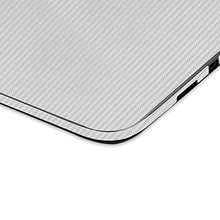 Load image into Gallery viewer, Skinomi Silver Carbon Fiber Full Body Skin Compatible with Asus Transformer Book T100HA (Tablet Only)(Full Coverage) TechSkin with Anti-Bubble Clear Film Screen Protector
