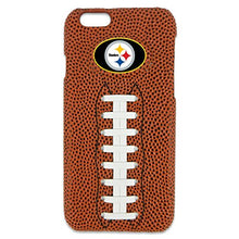Load image into Gallery viewer, GameWear NFL Pittsburgh Steelers Classic Football iPhone 6 Case, Brown

