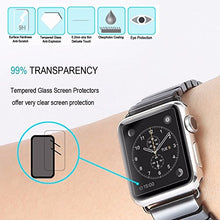 Load image into Gallery viewer, (2 Pack) Premium Tempered Glass Screen Film Protector For Apple Watch 38mm
