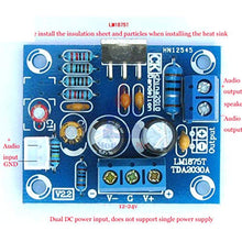 Load image into Gallery viewer, 20W HiFi Mono Channel LM1875T Stereo Audio Amplifier Board Module DIY Kit
