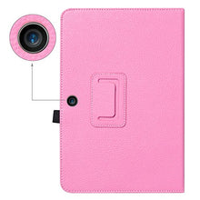 Load image into Gallery viewer, Verizon Ellipsis 10 Case,Mama Mouth PU Leather Folio 2-Folding Stand Cover for 10.1&quot; Verizon Ellipsis 10 Android Tablet,Pink
