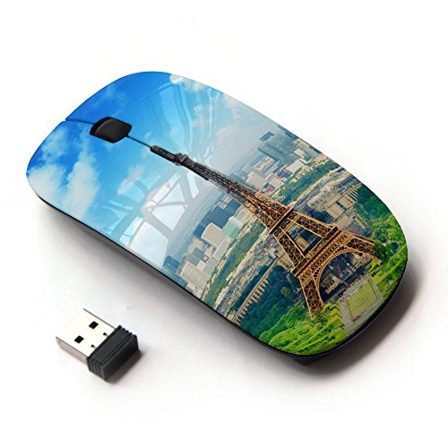 KawaiiMouse [ Optical 2.4G Wireless Mouse ] Paris Eiffel Tower