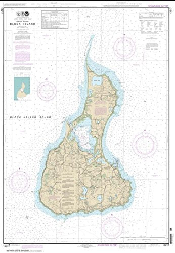 NOAA Chart 13217-Block Island by East View Geospatial