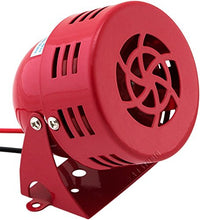 Load image into Gallery viewer, Vixen Horns Loud Electric Motor Driven Horn/Alarm/Siren (Air Raid) Small/Compact Red 12V VXS-9050C
