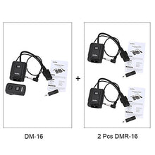 Load image into Gallery viewer, GODOX DM-16 16-Channel Studio Flash Trigger + 2Pcs DMR-16 Wireless Trigger Receiver Compatible with Canon Nikon Olympus Pentax Cameras
