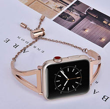 Load image into Gallery viewer, Mobile Advance Metal Band Bracelet for Apple Watch Series 5/4/3/2/1 (Rose Gold, 42mm/44mm)
