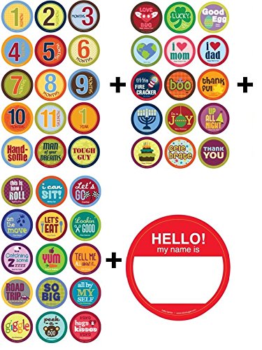 Belly Banter Baby Monthly, Milestone, And Holiday Stickers For Boy   Baby By Month Growth Stickers F