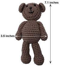 Load image into Gallery viewer, ECYC Newborn Baby Bear Hat Beanie with Bear Dolls Photography Accessories,Brown
