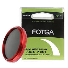 Load image into Gallery viewer, Fotga 82mm ND2 to ND400 Slim Fader Variable Adjustable Camera Lens ND Filter Neutral Density Optial Glass
