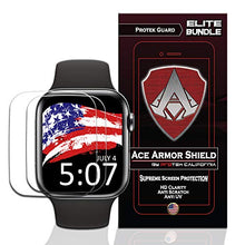 Load image into Gallery viewer, Ace Armorshield (6 Pack) Elite Bundle Premium HD Waterproof Scratch Proof thinnest Screen Protector for The Apple Watch Series 4 44MM
