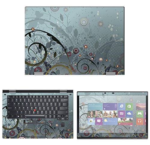 Decalrus - Protective Decal Skin Sticker for Lenovo ThinkPad X1 Yoga (2nd Gen.) (14