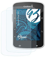 Bruni Screen Protector Compatible with Garmin Edge 520 Protector Film, Crystal Clear Protective Film (2X)