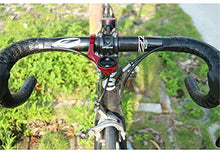 Load image into Gallery viewer, EASTERN POWER Bike Mount, Out Front Aluminum Bicycle Computer Mount for Garmin Edge 200,500,510,800,810,1000 GPS, Red
