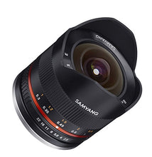 Load image into Gallery viewer, Samyang 8mm F2.8 UMC Fisheye II (Black) Lens for Fuji X Mount Digital Cameras (SY8MBK28-FX)
