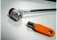 Load image into Gallery viewer, Kensington MicroSaver Laptop LockMaster Keyed Cable Lock (Key Round, Steel, 1.8m, 5.3mm, Metallic)
