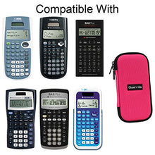 Load image into Gallery viewer, Guerrilla Hard Travel Case for TI-30X llS, TI BA ll Plus, TI-34 Multi View, TI-36X Pro, TI BA ll Plus Professional, and TI-30XS multi view Calculators, Pink

