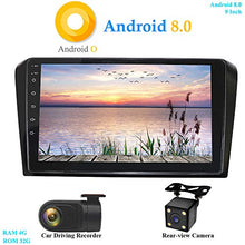 Load image into Gallery viewer, XISEDO Android 8.0 Car Stereo 9&quot; in-Dash Head Unit RAM 4G ROM 32G Car Radio GPS Navigation for Mazda 3 (2004-2009) Support SWC, WiFi, Bluetooth, RDS (with Backup Camera and DVR)

