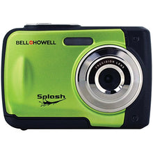 Load image into Gallery viewer, Bell+Howell Splash WP10-G 16.0 Megapixel Waterproof Digital Camera with 2.4-Inch LCD &amp; HD Video (Green)
