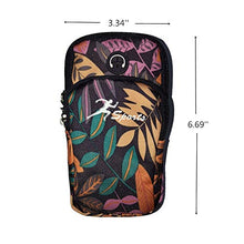 Load image into Gallery viewer, Sport Running Walkout Arm Bag Armband with Earphone Hole Double Pockets for 5.5inch Phone (Camouflage)
