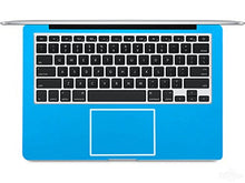 Load image into Gallery viewer, 2-Pack BingoBuy Customized Free Cut Palm Rest Palmrest Vinyl Sticker w/Touchpad Trackpad Sticker for 13.3&quot; MacBook pro with Retina Model: A1425 or A1502 (Shimmery Blue)
