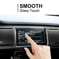 LFOTPP 2012-2015 Jaguar XF 7-Inch Car Navigation Screen Protector, [9H] Tempered Glass Center Touch Infotainment Screen Protector