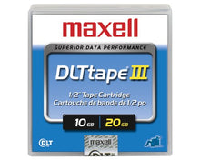 Load image into Gallery viewer, Maxell DLT III 10/20GB Unformatted Data Cartridge (1-Pack)
