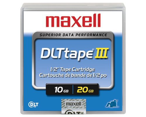Maxell DLT III 10/20GB Unformatted Data Cartridge (1-Pack)