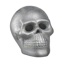 Load image into Gallery viewer, LED Light Up Glitter Skull Figurine
