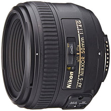 Load image into Gallery viewer, Nikon AF-S FX NIKKOR 50mm f/1.4G Lens with Auto Focus for Nikon DSLR Cameras
