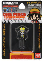 One Piece Characters Charapin Earphone Jack Accessory (New World/Brook)