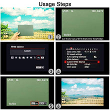 Load image into Gallery viewer, Anwenk Grey Card White Balance Card 18% Exposure Photography Card Custom Calibration Camera Checker Video, DSLR and Film,5.3&quot;x 7.28&quot; (Large Size)

