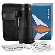 Load image into Gallery viewer, Wingspan Optics Explorer High Powered 12X50 Monocular. Bright and Clear. Single Hand Focus. Waterproof. Fog Proof. For Bird Watching, or Watching Wildlife. Daytime Use. Formerly Polaris Optics
